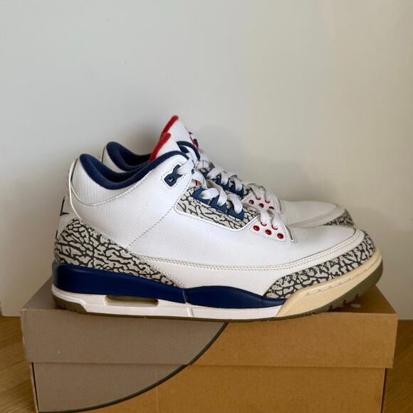 Nike Air Jordan 3 Retro “True Blue” Men Sneakers- SZ 11.5 main image 12